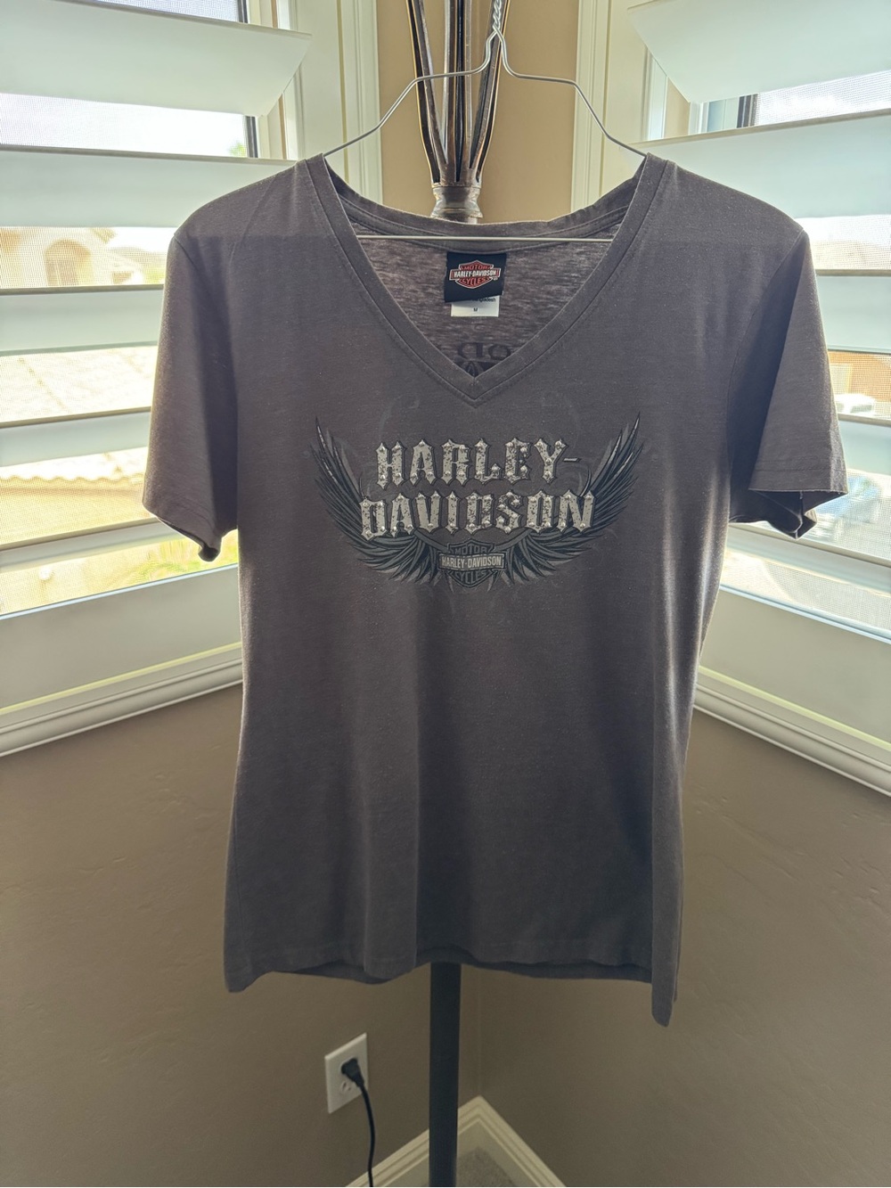 Harley-Davidson women's V-neck t-shirt Size M